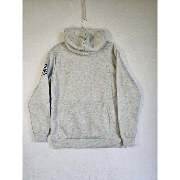 NWT NBA Brooklyn Nets Ultra Game Men's Basketball Pullover Gray Hoodie Sz Med - Picture 9 of 13